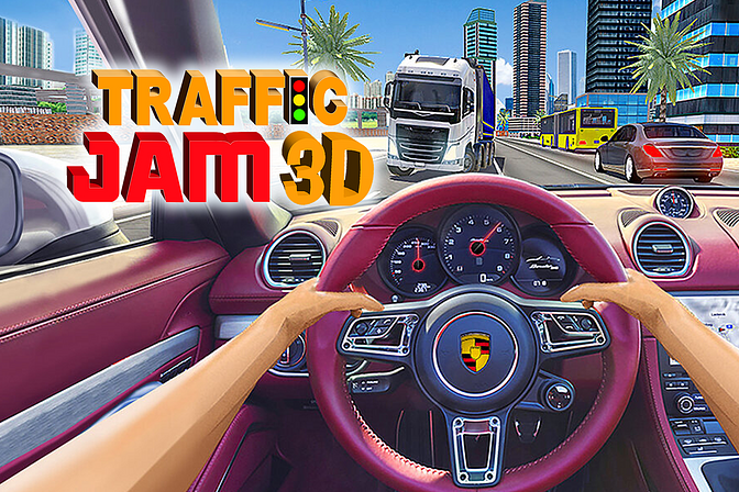 traffic jam 3d