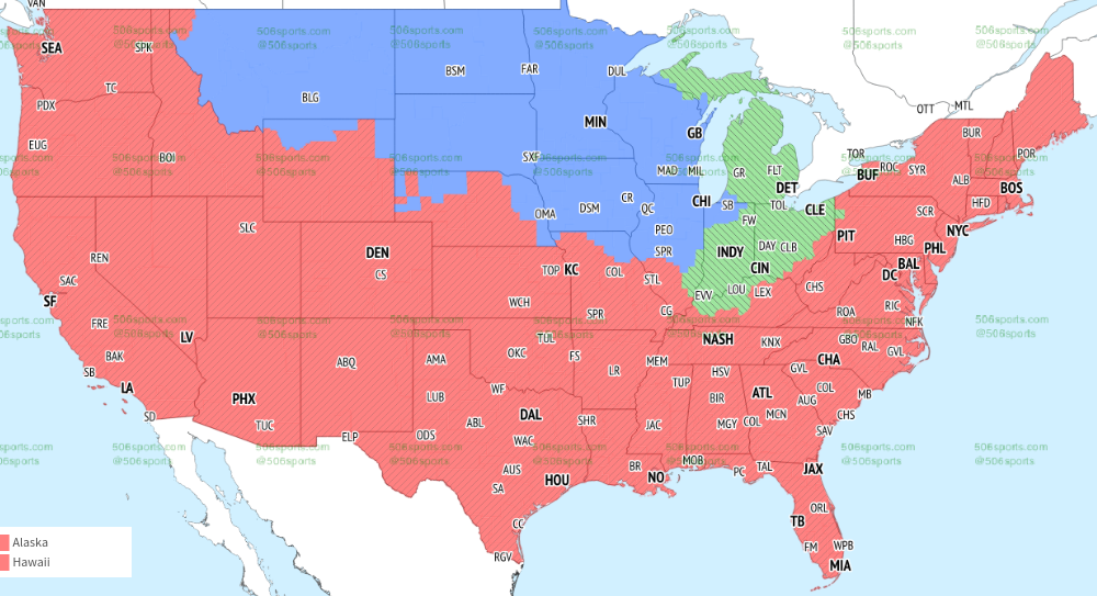 Read more about the article NFL Coverage Map: Your Guide to NFL Game Broadcasts